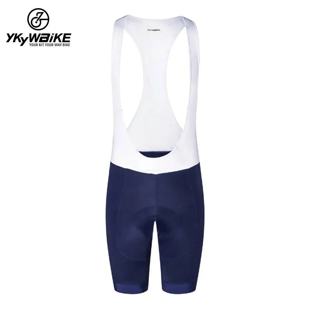 Navy blue CYCLING BIB SHORTS Pro Cycling Bib Shorts Shockproof 3D Sponge Pad for 8 hours rider